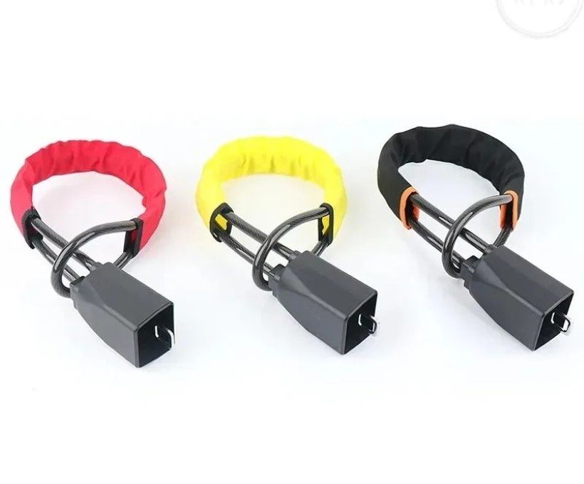 6 (Personalizado) Seguro para volante por cable