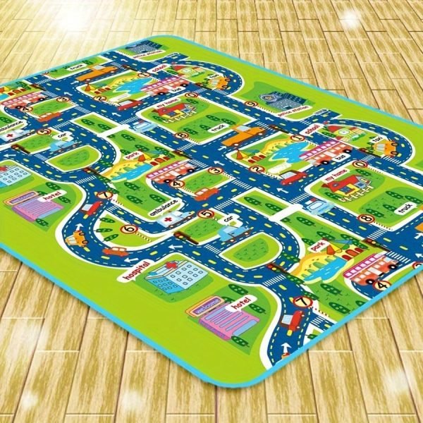 Alfombra de juego impermeable para niños 160 × 130 cm
