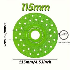 Disco de corte diamantado 115 mm (4.5")