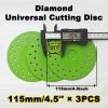 Disco de corte diamantado 115 mm (4.5") Disco de corte diamantado 115 mm (4.5")