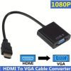 Adaptador HDMI a VGA con cable 1080P
