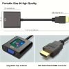Adaptador HDMI a VGA con cable 1080P