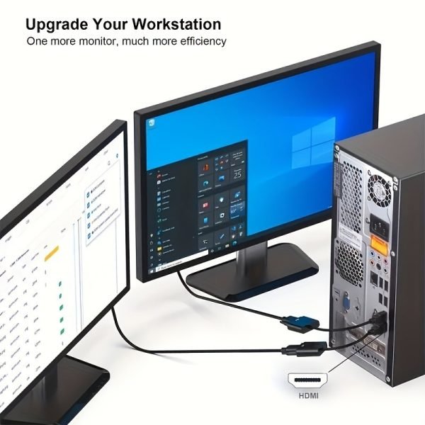 Adaptador HDMI a VGA con cable 1080P