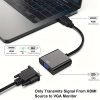 Adaptador HDMI a VGA con cable 1080P