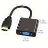 Adaptador HDMI a VGA compacto