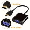 Adaptador HDMI a VGA compacto