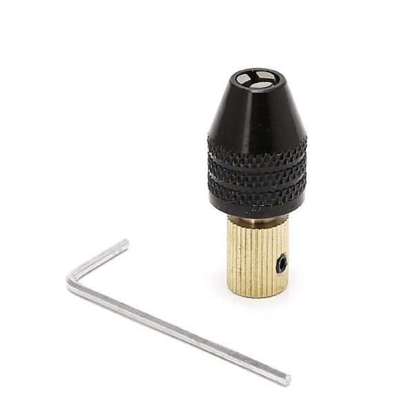 Mandril mini de metal para brocas de 0.3 a 3.5 mm