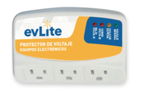 Protector de voltaje Evlite – Equipos electrónicos Protector de voltaje Evlite – Equipos electrónicos