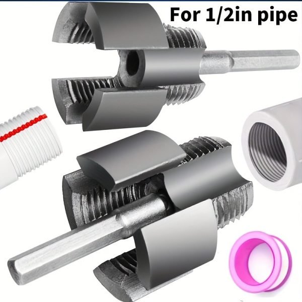 Herramienta de corte de roscas para tubería PPR 1/2" (2 piezas)