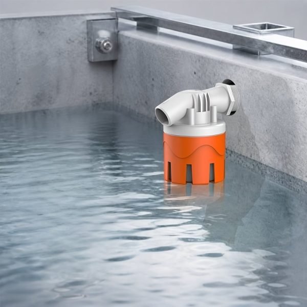 Válvula de flotador automática de nivel de agua 3/4" entrada lateral