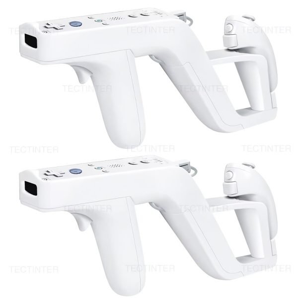 Pistola Zapper para Nintendo Wii (Wii Remote y Nunchuck)